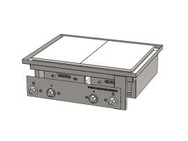 Electric French Plancha Grillplate NIZZA