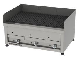 Gas Charbroiler/ Vapour Grill PLANO-750, 27,0 kW (outdoor)