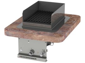 Built-in gas roaster/water grill PASADENA (indoor)