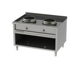 Gas wok range HUNAN-900 standing device- 16 kW