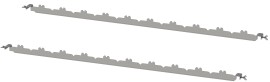 Skewer holder support for etagere ZCSR