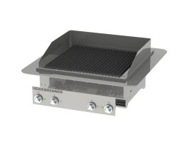 Elektro Lavasteingrill HEKLA - 750mm, 2 x 4,5 kW