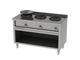 Gas wok hob SAN-650