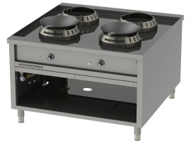 Gas wok range JIANGSU-1300- 32 kW