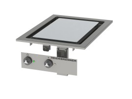 Einschweiß Elektro French Plancha/Bratplatte PARIS (analog)