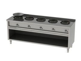 Gas wok hob GO-650