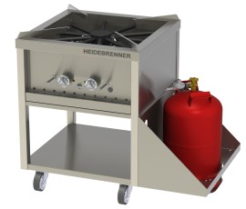 Gas stool cooker HAMBURG Premium - 580 mm