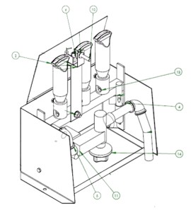 2. FH-5000 Brennerkörper