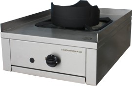 Wok Gas stove - 650 mm / 8,7 kW