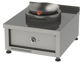 Induction wok-range, with Ring-elevation - 3,5 kW