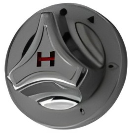 Cock handle/knob chrome-plated completely without pilot flame symbol