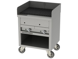 Gas Roaster / Vapour grill DENTON - 650 mm, 14 kW (outdoor)