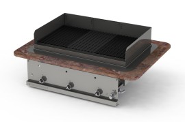 Gas Lavastonegrill ÄTNA - 580 mm, 27,9 kW (indoor)