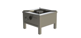 Gas stool cooker ROSTOCK - 400 mm / 9,3 kW