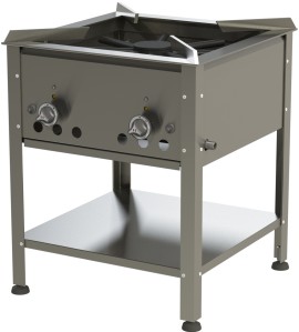 Gas-Hockerkocher HAMBURG - 580 mm / 13 kW
