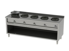 Gas wok hob GO-750