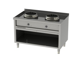 Gas Wok-Range HUNAN-750 Standgerät- 24 kW