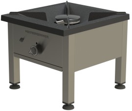 Gas stool cooker ROSTOCK - 590 mm / 12,8 kW (cast pot support)