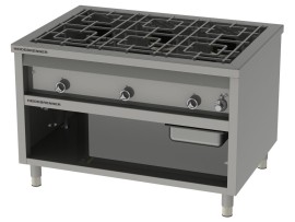 Gas Range KALIFORNIEN - 900 mm / 52,2 kW