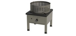 Kondi-Gas stool cooker ROSTOCK - 12,8 kW / 590 mm (cast pot support)