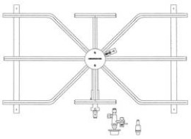 Varioburner VB 4 - 20,9 kW / 1000 x 500 mm