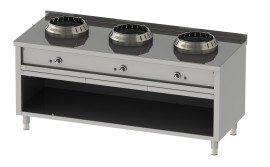 Gas wok range HEBEI-750 standing device- 36 kW