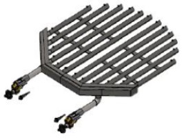 Swivel-Grill Burner - 32 kW / Ø 1000 mm / steel