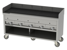 Gas Lavastone-Grill LIPARI-Outdoor, 1730x650x890