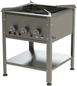 Gas stool cooker HAMBURG - 16,5 kW / 580 mm