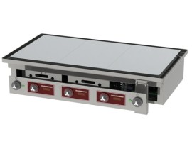 Einschweiß Elektro French Plancha/Bratplatte LYON (digital)