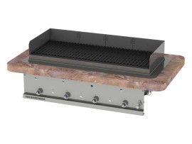 Gas-Lavastone-Grill PANAREA - 580 mm / 37,2 kW (indoor)