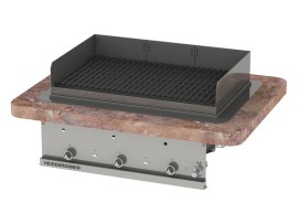 Einbau Gas Rostbräter/Wassergrill PLANO-680 (indoor)