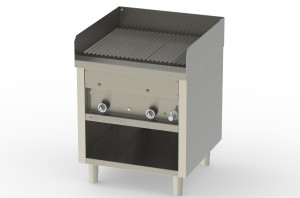 Gas Lavarockgrill KOS - 900 mm, 25,6 kW (indoor)