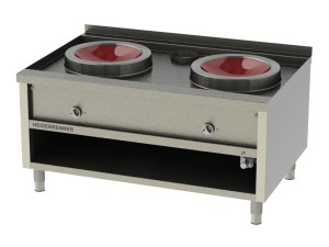 Induction Wok-Station / 2x400