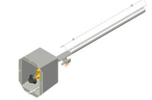 Einbau-Rauchofenbrenner ARB 56 9,3kW Länge: 1000mm rechts