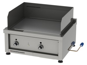 Gas-heated Teppanyaki-Griddle OKINAVA-650, 9,0 kW
