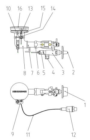 6. InjektorRP1 mit Venturi