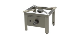 Gas stool cooker KIEL - 5,8 kW / 360 mm (stainless steel)