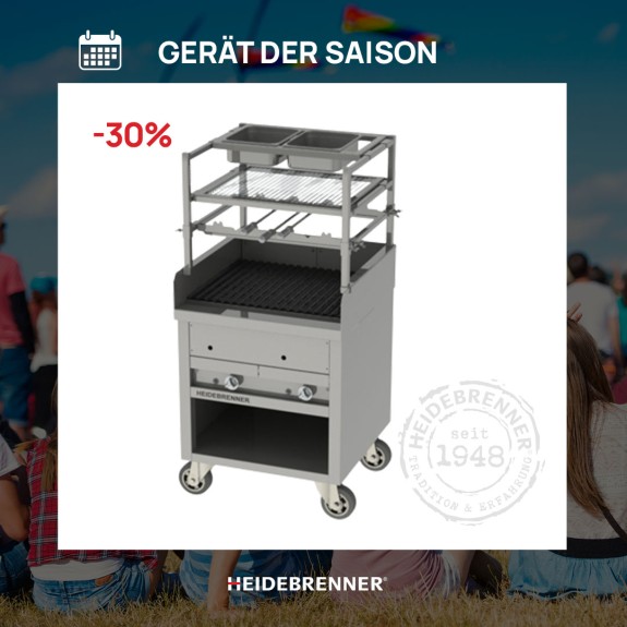 Gerät der Saison: 2-Zonen multifunktionaler Lavasteingrill